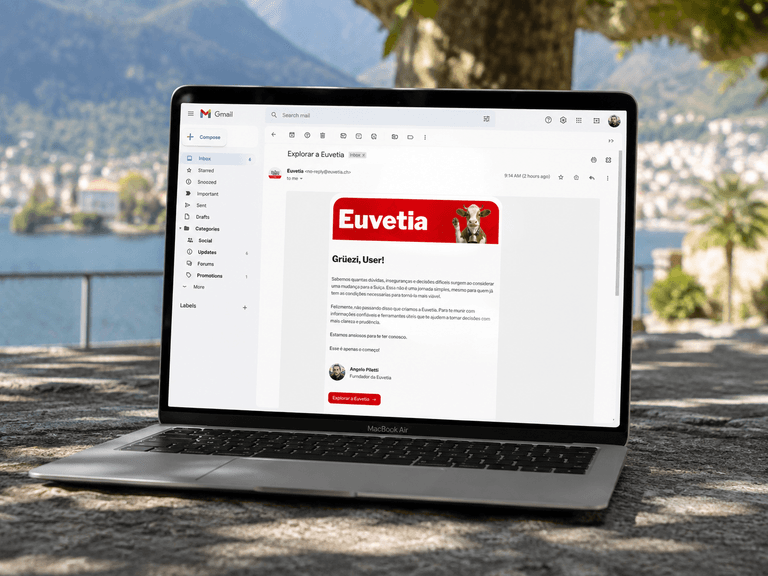 Euvetia email template redesign